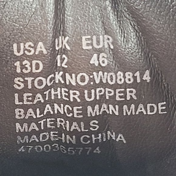 Wolverine Men's Brown Reese Cap Top Leather Boots W08814 US Size 13D - Picture 12 of 12